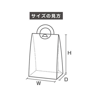 スイートポーチのサイズの見方