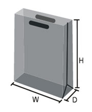 手提げバッグタイプクリアケース